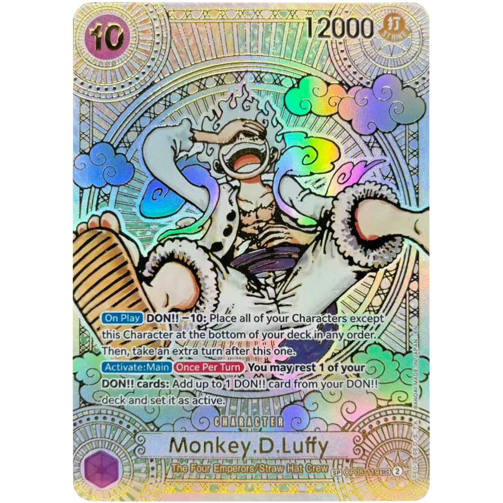 6 قطعة/المجموعة قطعة واحدة الإنجليزية نيكا لوفي شانكس تعليم الذهب والفضة OPCG الإغاثة بطاقة فلاش الذاتي أنيمي جمع بطاقة هدية لعبة