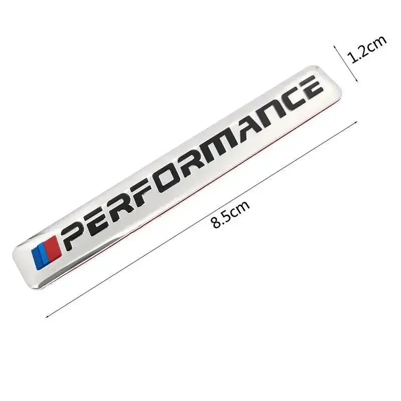 4Pcs Car Decal Logo Badge Auto Parts Sticker Not Easy To Fall Waterproof Power Performance Car Sticker