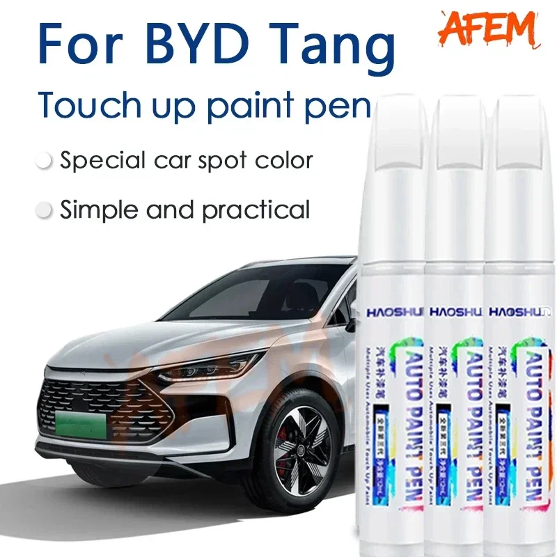 Paint pen suitable For BYD Tang ev touch-up pen Snow White Mountain Grey Tang dm new energy car paint repair scratch repair pen