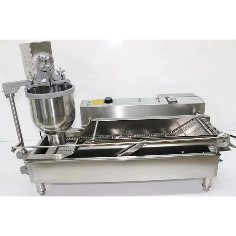 HJ-T100 Automatic Two Rows Electric Commercial Making 30-120mm Size Donut Machine