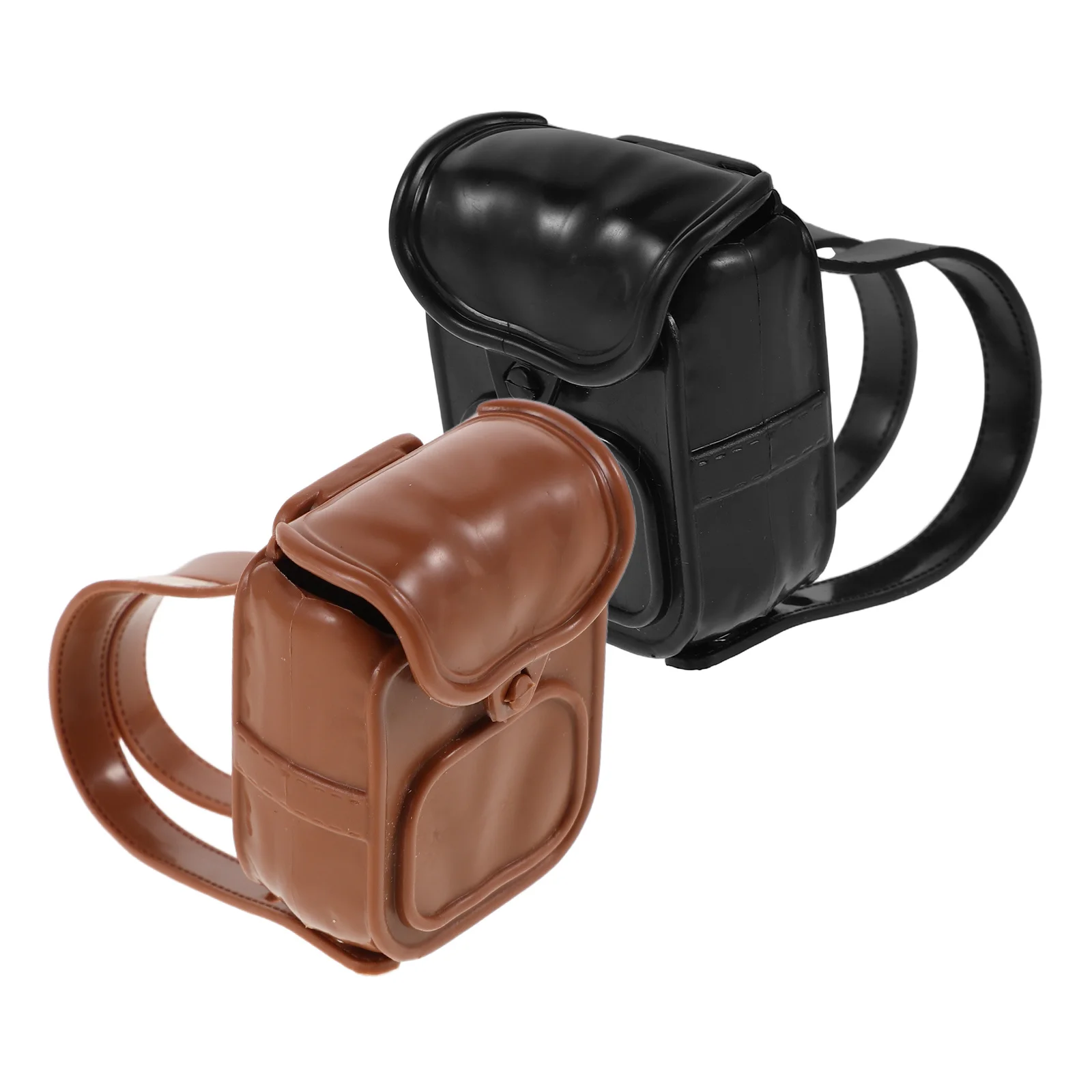 2 قطعة حقائب كتف صغيرة حقائب مدرسية جديدة ملحقات اللعب التظاهري حزام قابل للتعديل دعائم بيت الدمى المصغرة #5