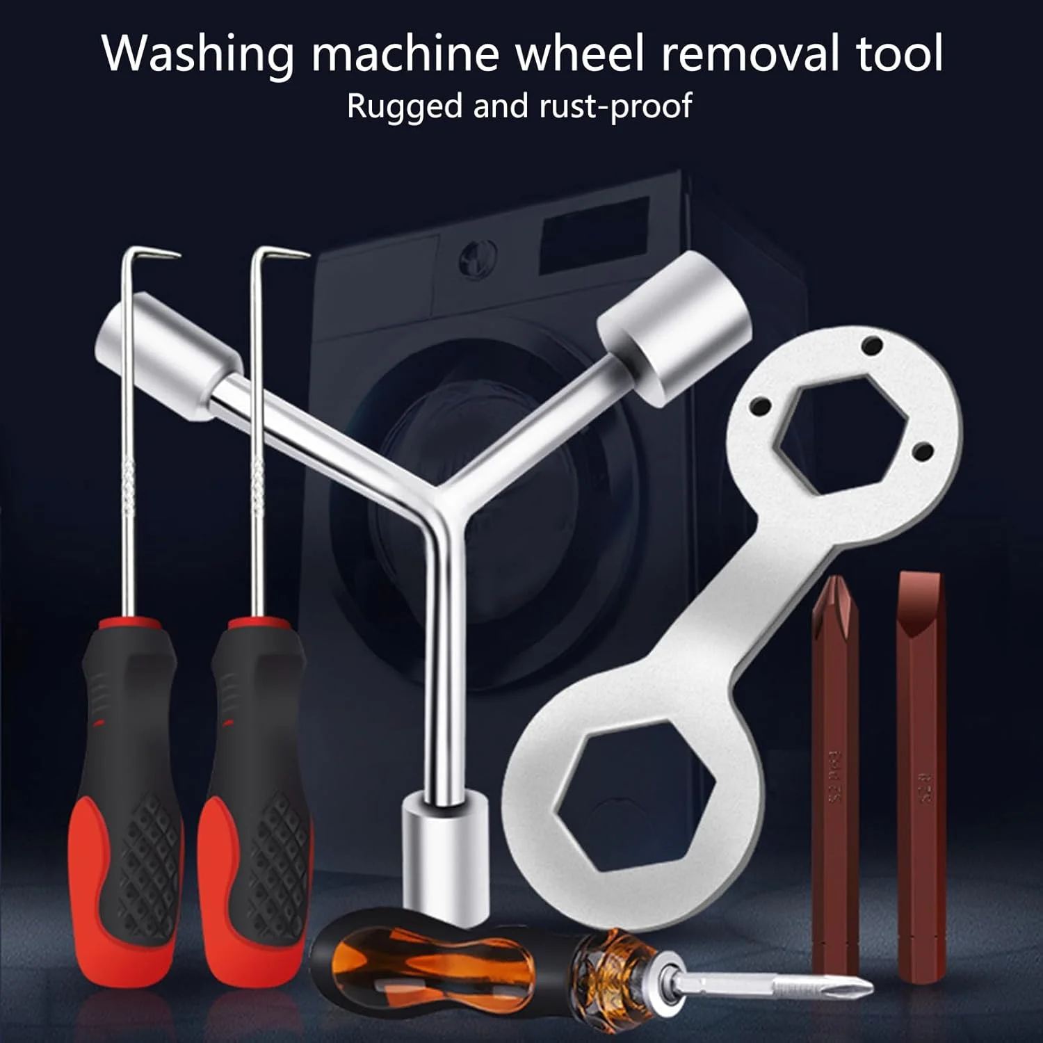 Washing Machine Inner/Outer Tub Spring Expansion Tool - Time-saving Pliers for Snaps Rings Removal