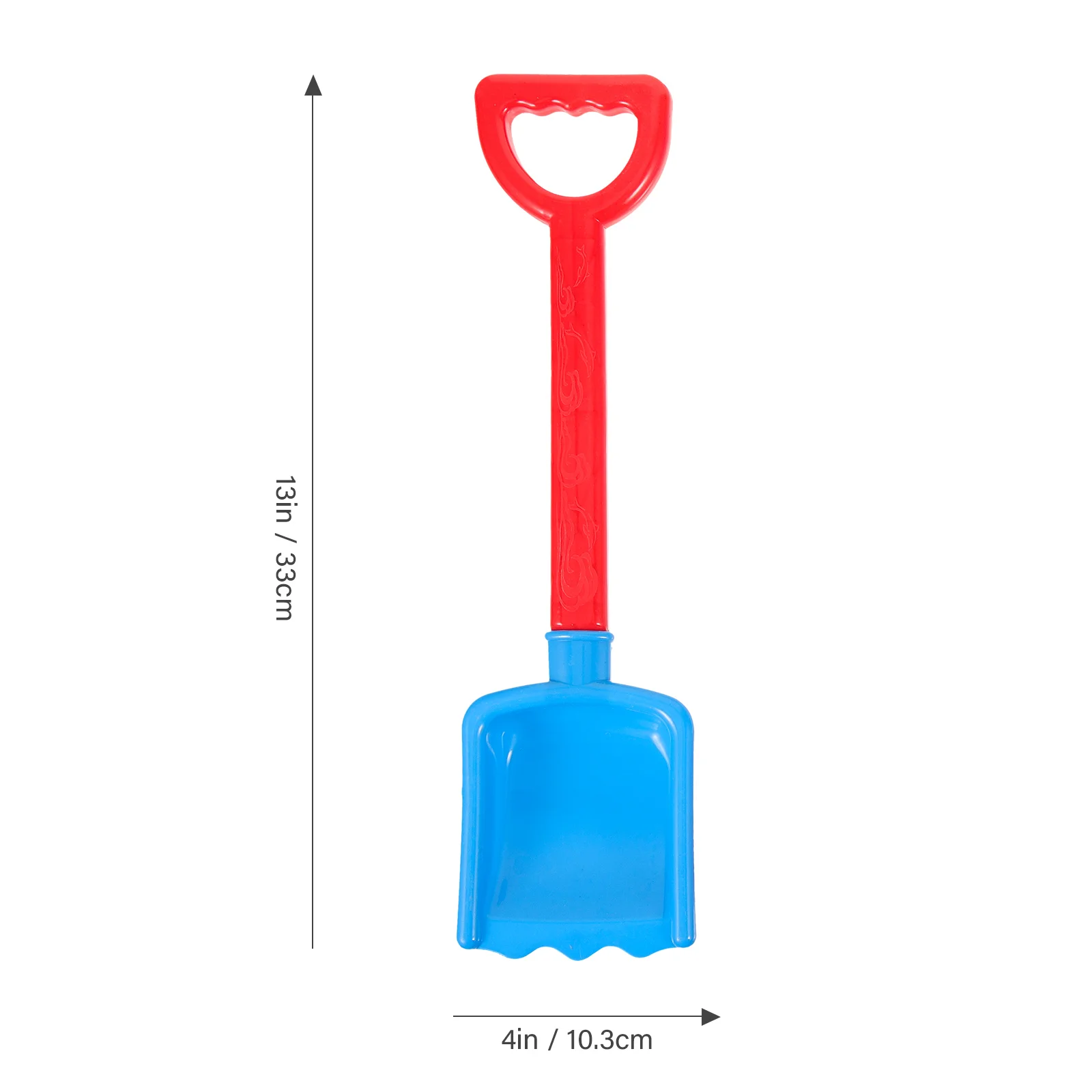 4 Pcs Beach Mini Outdoor Digging Shovels Kids Premium Plastic Service Time Fun Simple Snow Backyard Gardening Sandboxes