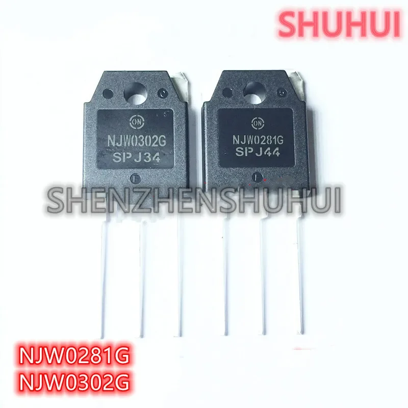 

4pcs NJW0281 NJW0302 (2PCS+2PCS) TO-3P NJW0281G NJW0302G audio Pairing tube new original