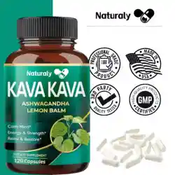 Kava Kava 11700mg - X 15 Power with Ashwagandha Lemon Balm - Strength, Relax, Restore