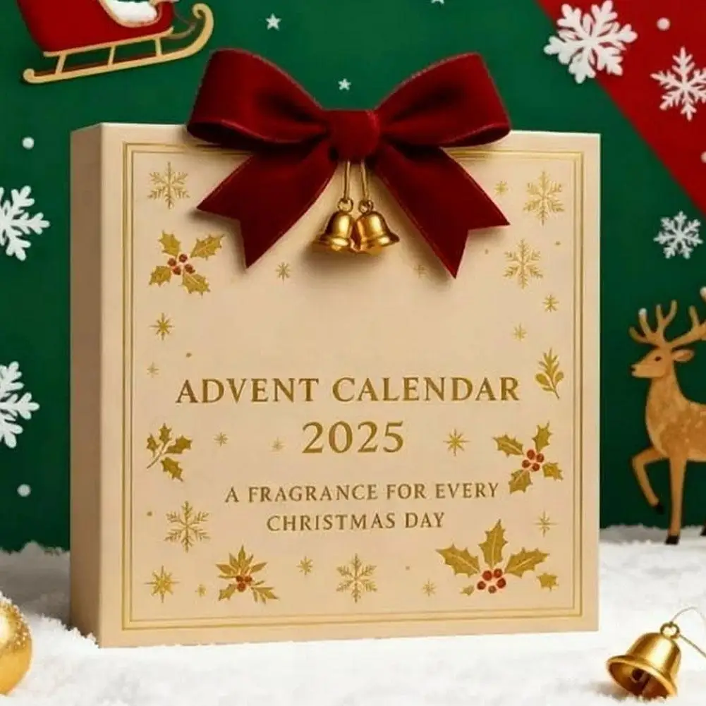 2025 Fragrance Festival Advent Calendar 24 Days Countdown Blind Box 24 Mini Essential Oils Daily Delight Gift for Couples Friend