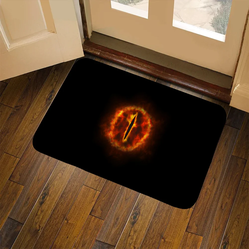 

Devil's Eye Doormat Absorbent Bathroom Rug Long Corridor Carpet Bath Mat Children Room Mat Non Slip Carpet Balcony Decorations