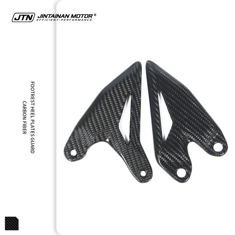 

Защитные накладки на подножки из карбона для мотоциклов Kawasaki Ninja 400 500, Z400, Z500 (2018-2026+), комплект