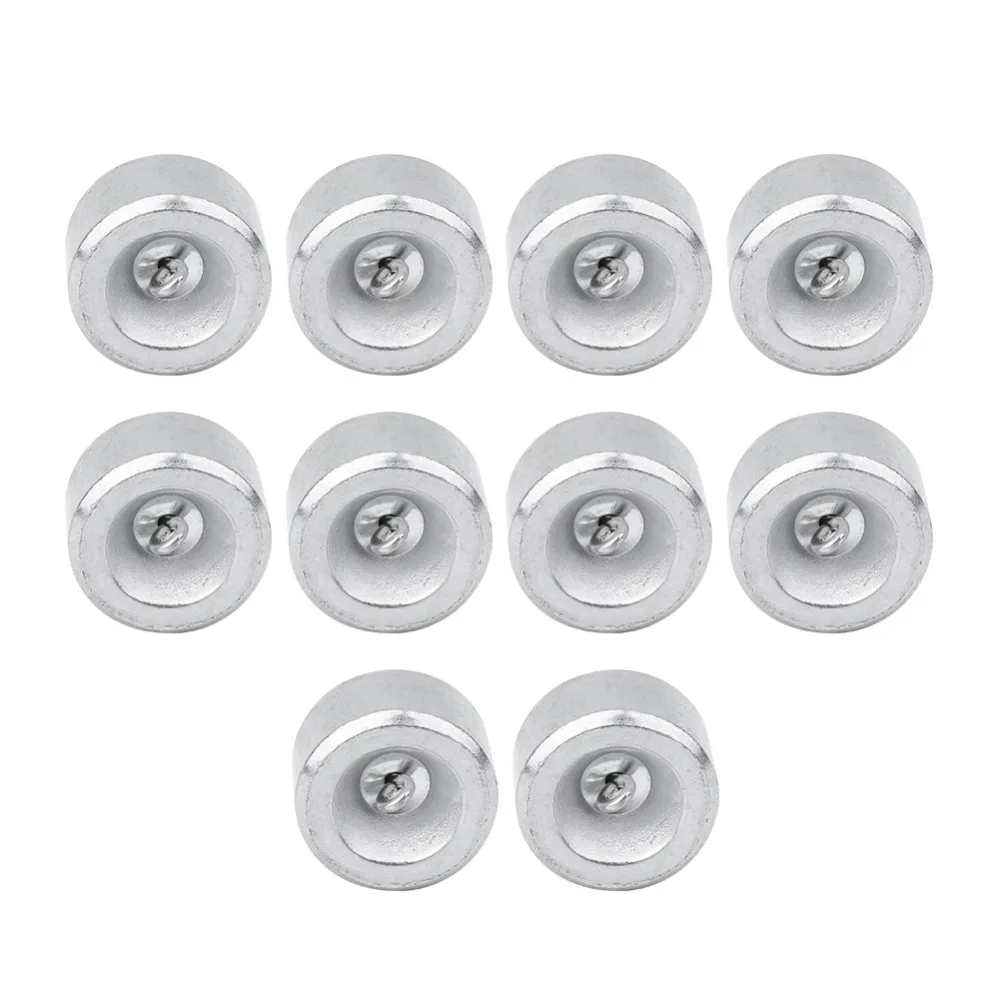 10 Pcs Metal Metal Weight Hooks 50g Single Weight Hook Style 50g Weight Set 10 Pieces Set Solid Structure
