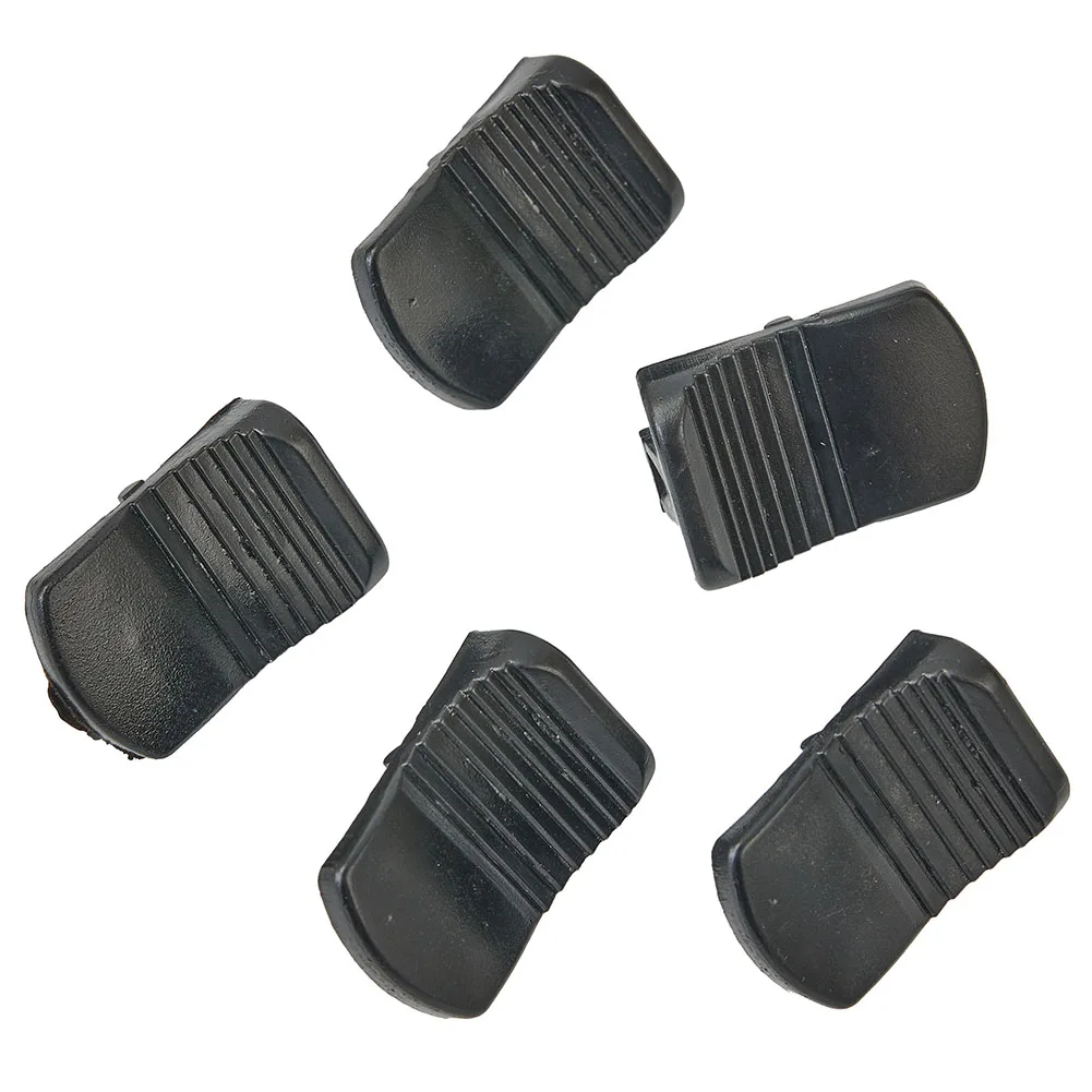 Machine Accessories 5pcs Angle Grinder Switch Button Repair Parts Plastic Black For Bosch GWS6/8-100/125 FF03-100A Power Tool