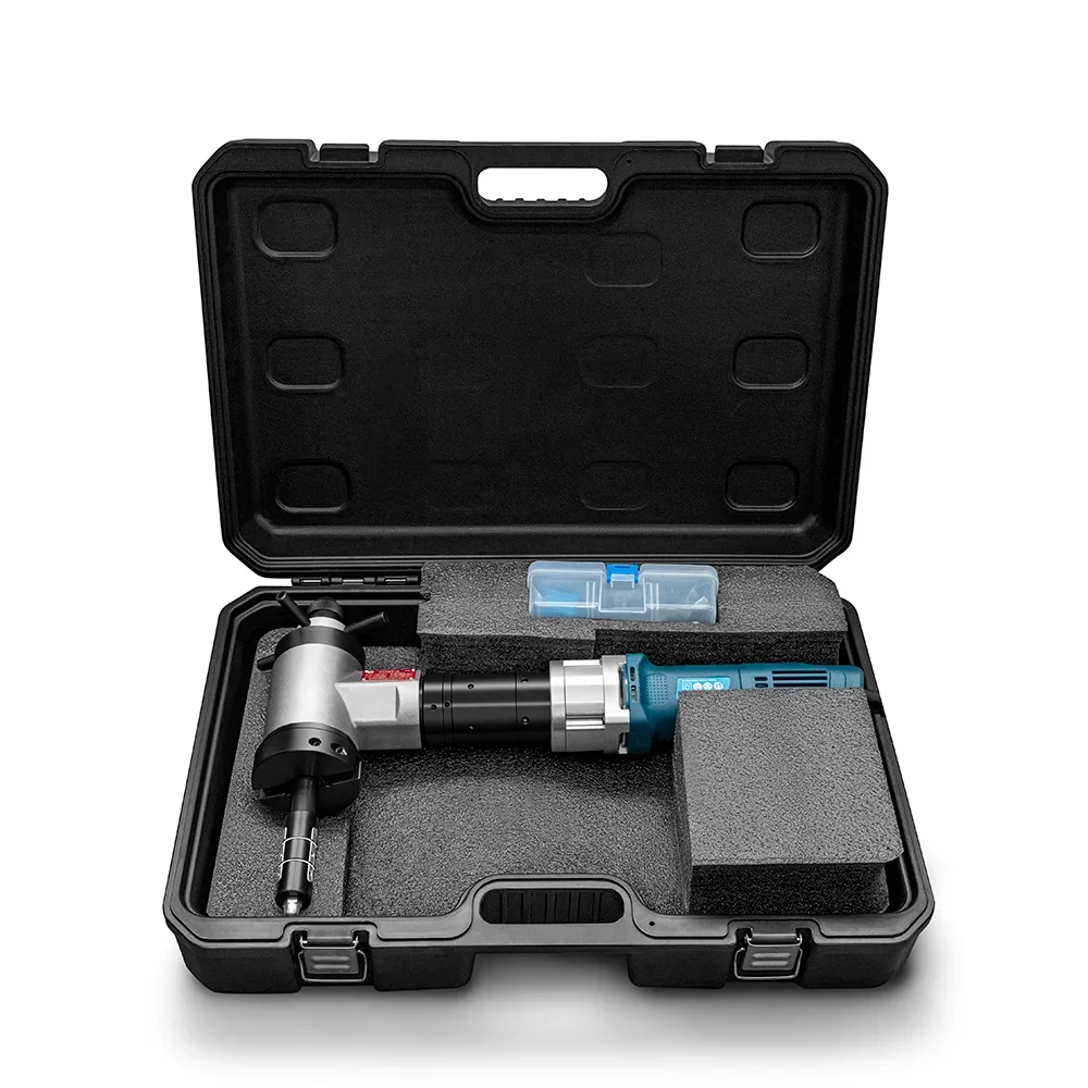 Pipe Beveler 28-89mm Semi-Automatic Electric Motor Portable Cold Cutting Beveling Machine for Weld Prep Stainless Steel Aluminum