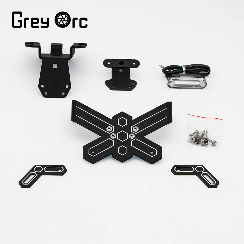 

For Yamaha MT-07 MT07 2014-2020 MT FZ 07 Motorcycle Rear Short Tail License Plate Holder Fender Eliminator Tailstock Bracket