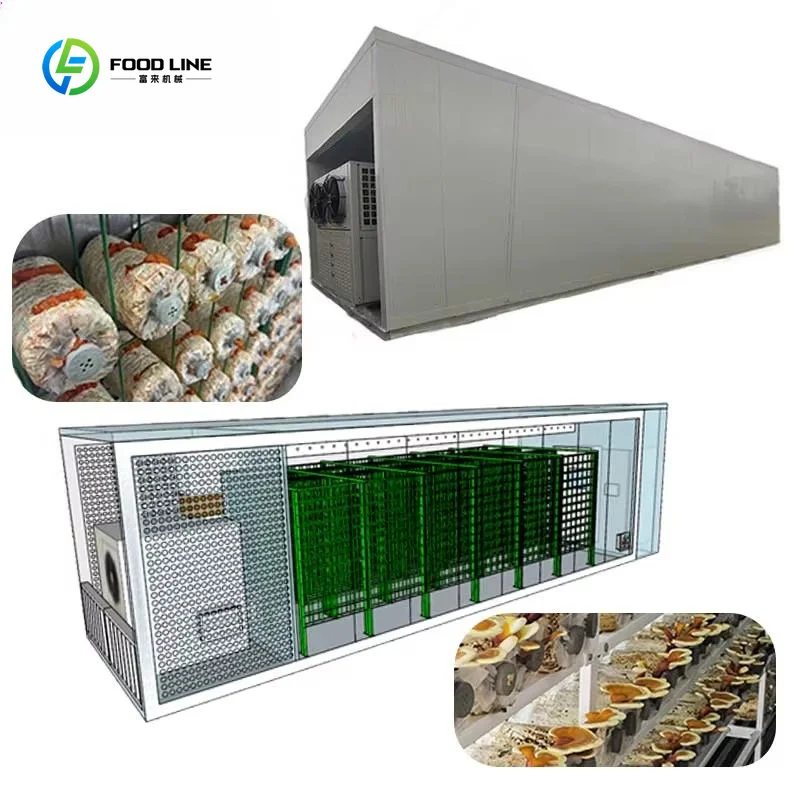 Smart Mushroom Growing Capsule Technology-Driven Agriculture Edible Fungi Cultivation System Automated Farm Custom