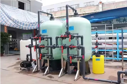 غلاية منقي مياه الراتنج الملح مع ضمان لمدة سنة واحدة، منقي المياه الصلبة للزراعة الصناعية الإلكترونية الأوتوماتيكية