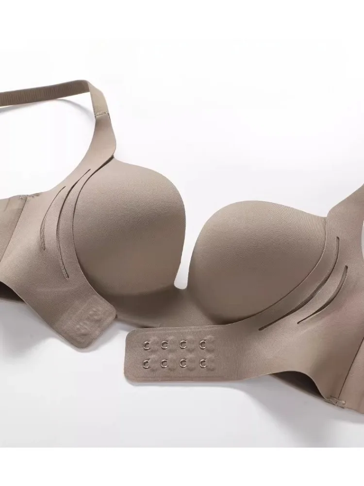 Sujetador YEMOMO Magic Pre-Chest Pulling para mujer, realza y levanta los senos pequeños, sin costuras, sin aros, cómodo, suave, ropa interior para uso diario.