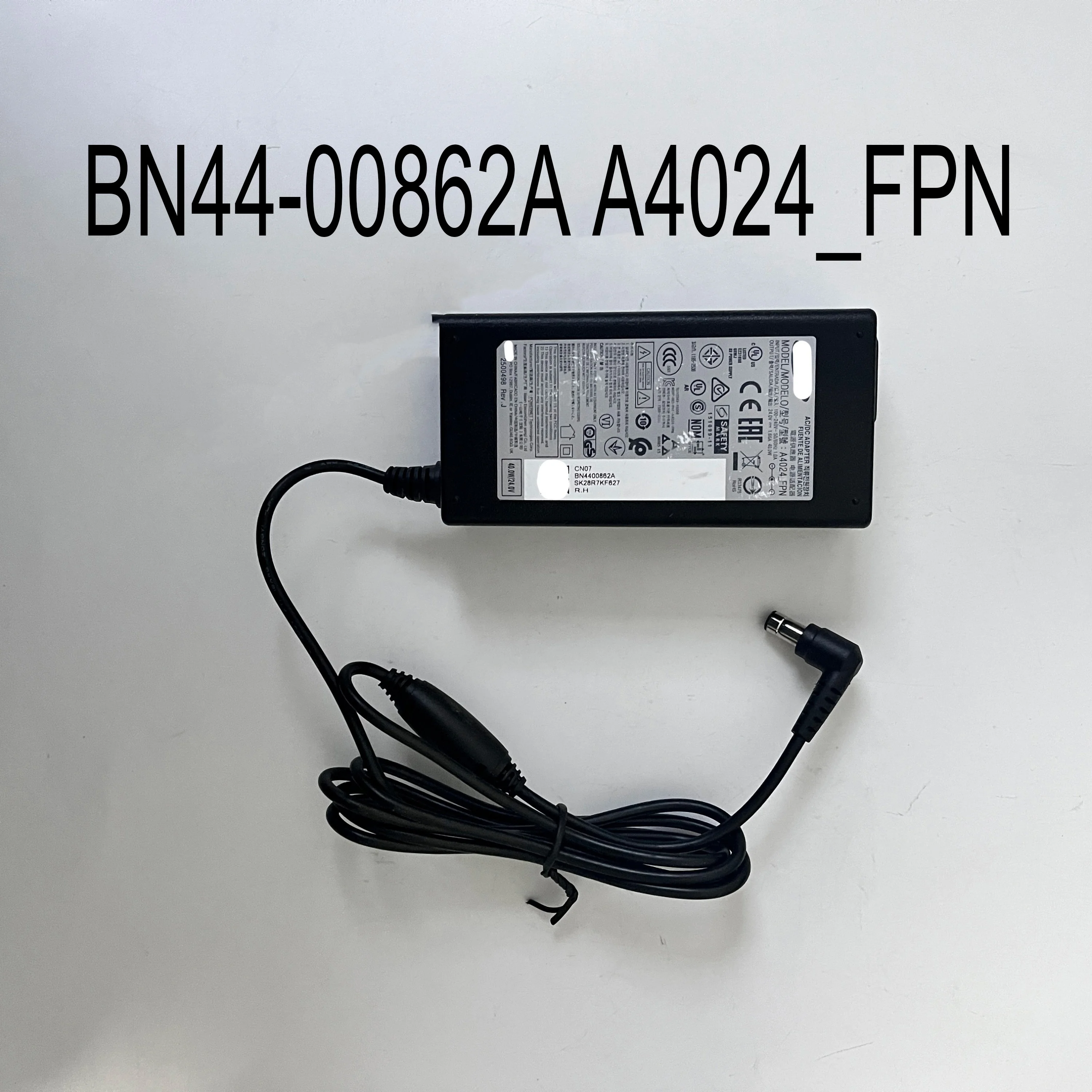 

Genuine BN44-00862A A4024_FPN 24V 1.66A 40W Monitor AC/DC Adapter Power Charger fits HW-MM55/ZA HW-N400/ZA HW-N450/ZA HW-N550/ZA