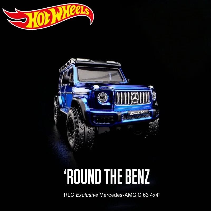 

New Genuine Hot Wheels Rlc 1/64 Benz Amg G63 4x4 Simulation Model Toy Car Holiday Gifts Collectibles Desktop Ornament In Stock ﻿
