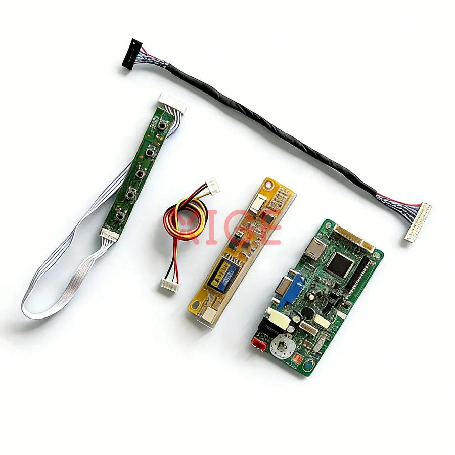 

Для CLAA154WB08 CLAA154WB03 CLAA154WB04 CLAA154WB05 комплект платы контроллера привода DIY 30-контактный LVDS VGA + HDMI 1280*800 1280x800 1-CCFL