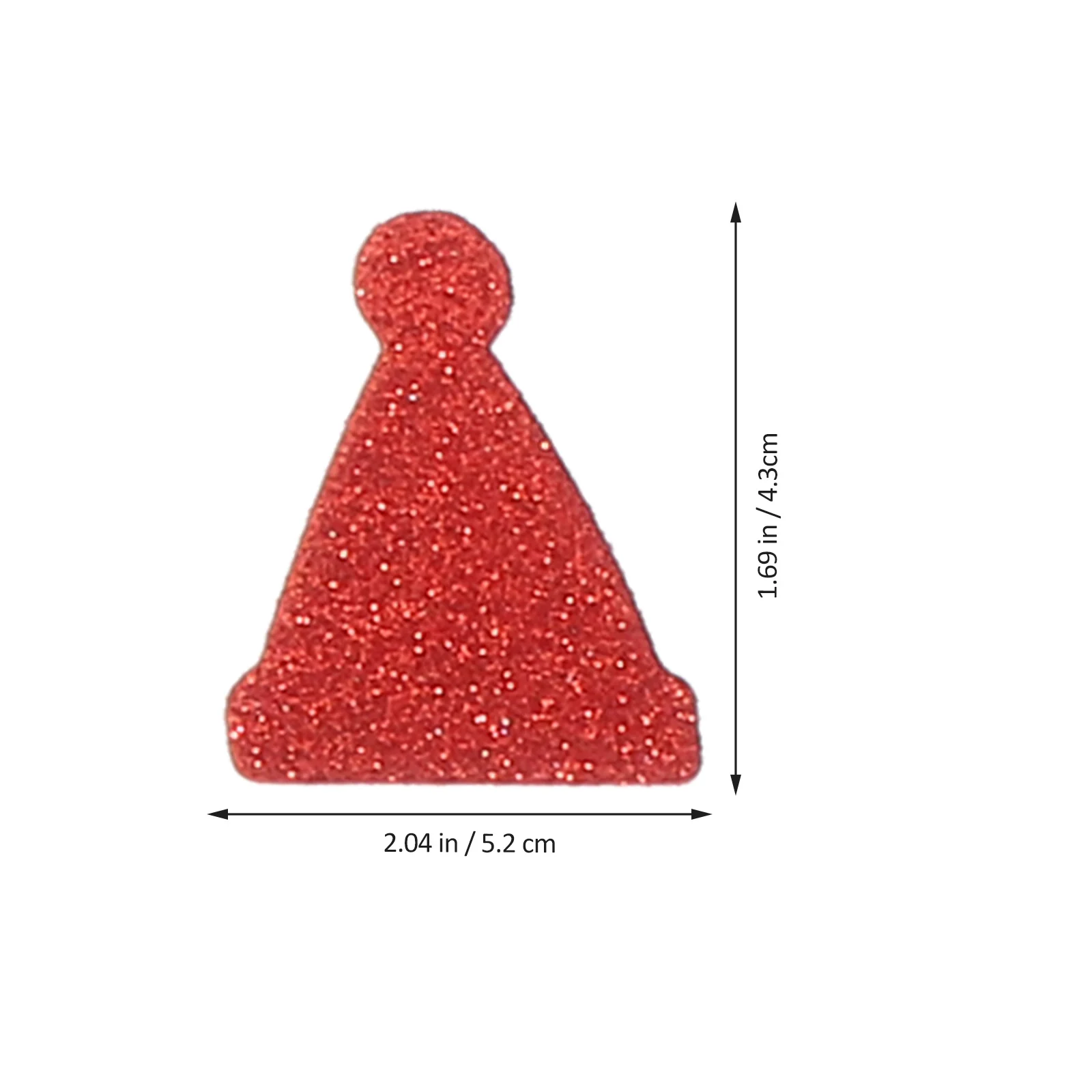 50 قطعة من ملصقات رغوة عيد الميلاد اللامعة المزخرفة ذاتية اللصق لعيد الميلاد لسجل القصاصات DIY الحرف اليدوية وديكور العطلة