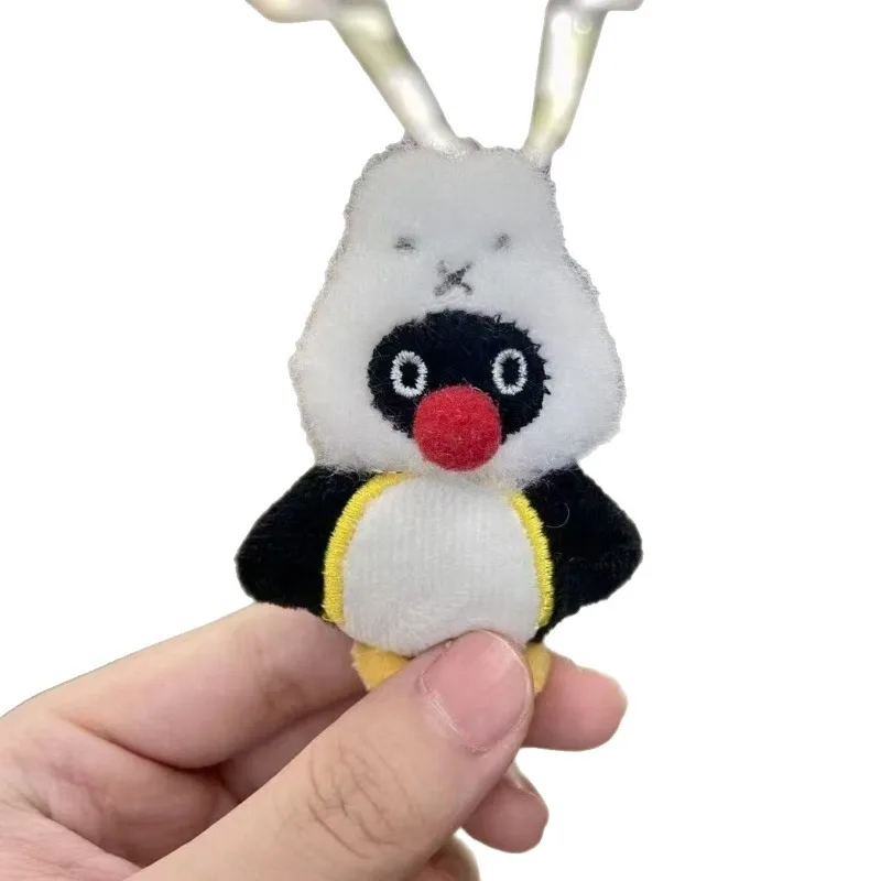 5 سنتيمتر/1.97in لطيف البطريق الصغير أفخم القطن اللعب الزخرفية دمية Kawaii اكسسوارات ظهره الكرتون تحصيل هدايا عيد الميلاد