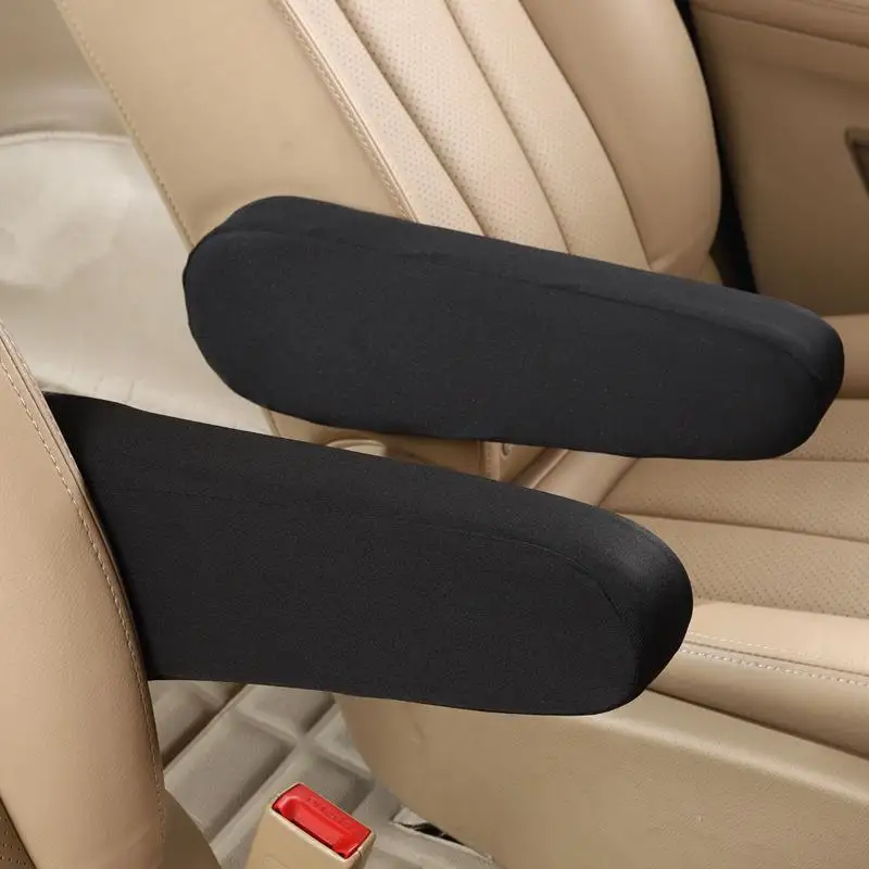 Car Armrest Covers Car Interior Dust Protection Breathable Material Suitable for Hot Weather City Driving