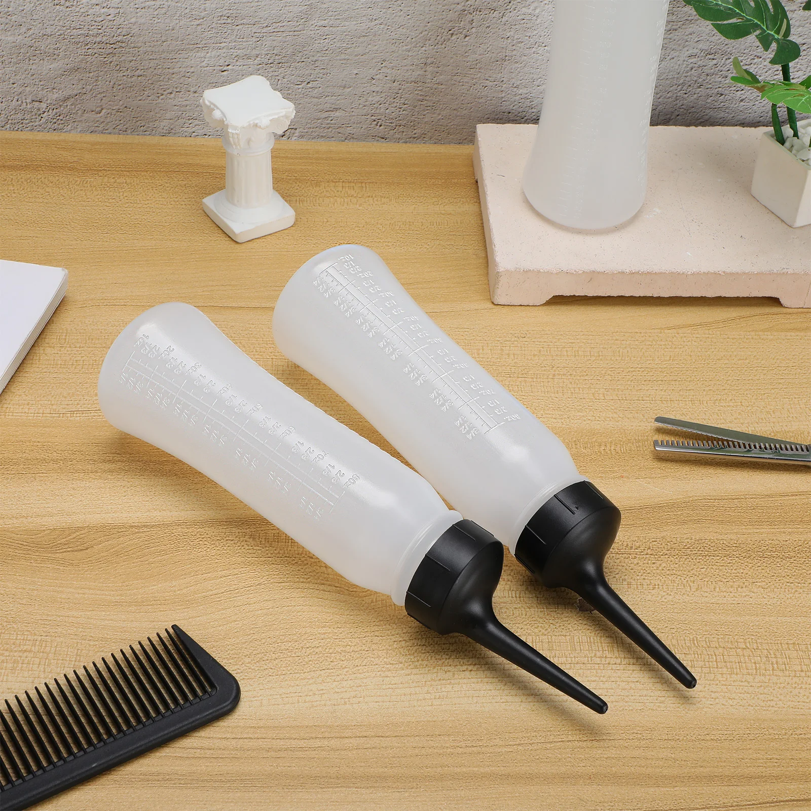 

3 шт., аппликатор для краски для волос, многоразовый для салонной укладки, раскраски и кондиционирования, контейнеры для краски для волос