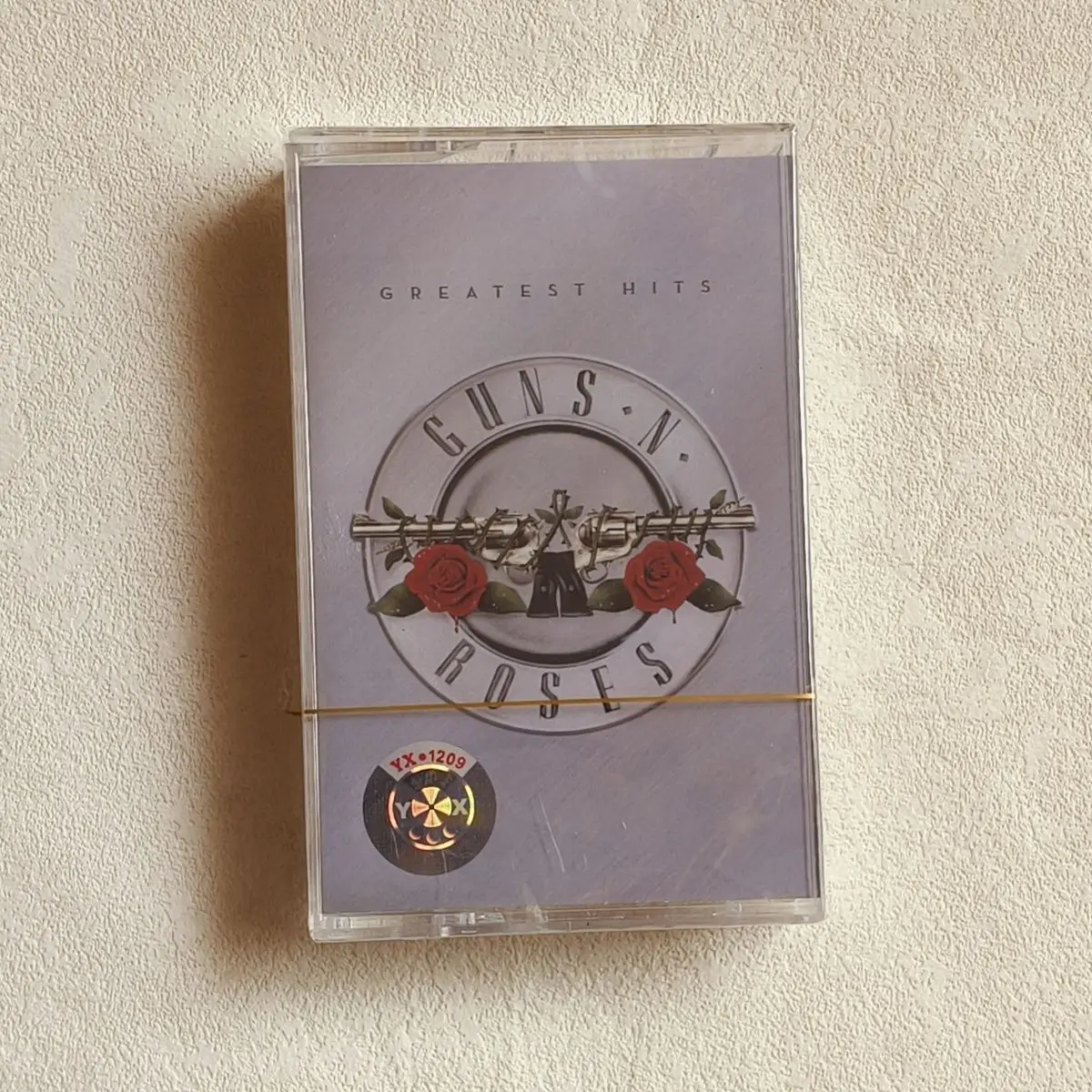 

Retro Rock Cassette Western Hard Rock Golden Hits Tape G N R Style Collection High Sound Quality Collectible Portable Music