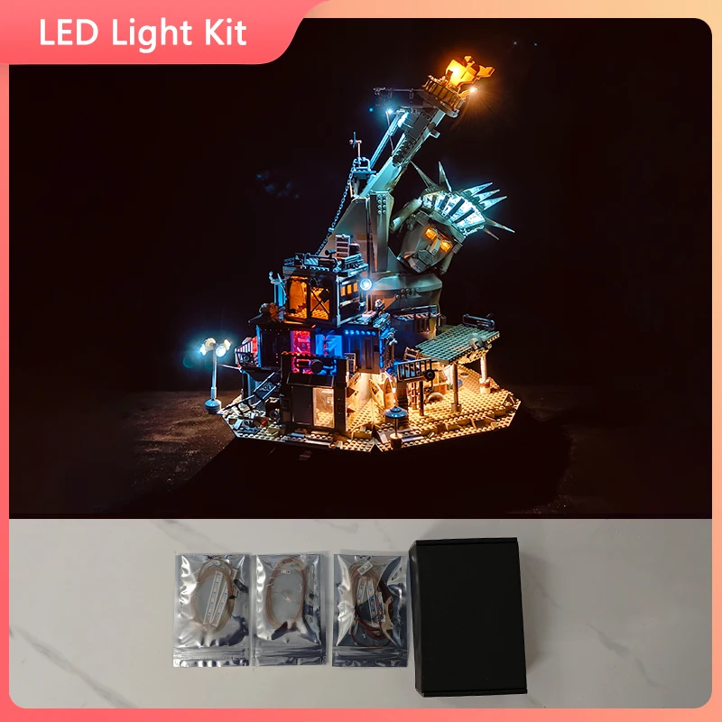 

LED Light Set For 70840 Welcome to Apocalypseburg! compatible 11252 (Only LED Light, NOT Include The Model Bricks)