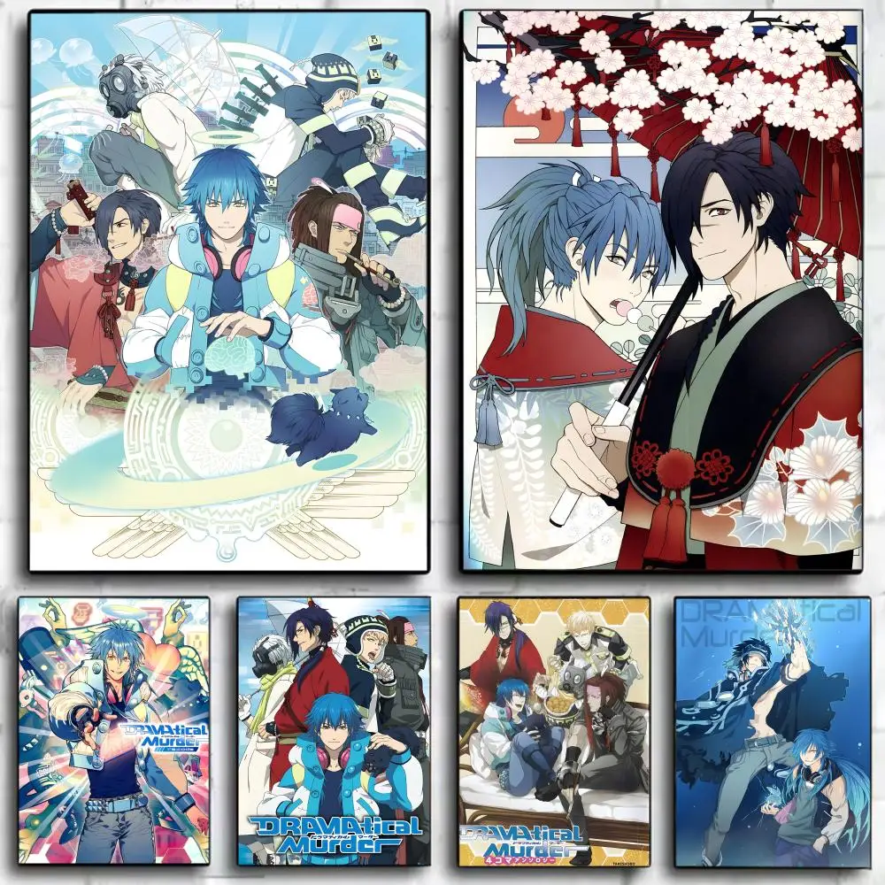 Anime D-DRAMAtical M-Murder Poster Canvas Wall Art Print Poster Decorative Mural Home Decor Gift Unframed