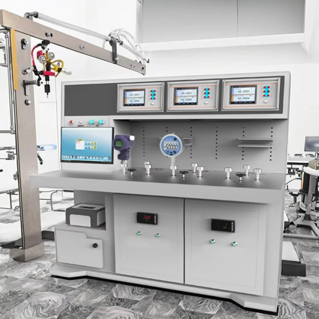 Shelok Fully Automated Pressure Calibration Workstation with Multi Function Calibration for Industrial Pressure Instruments