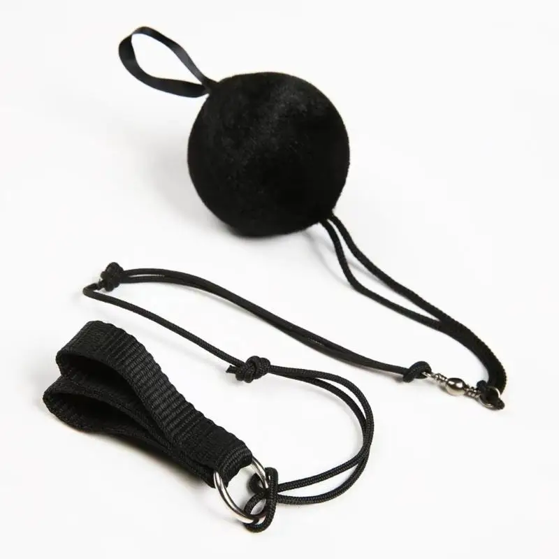 

X5XA Пои для танца живота, шелковая вуаль, стример, брошенные шары, 1 шт., шелковая вуаль, пои-цепочка, шар