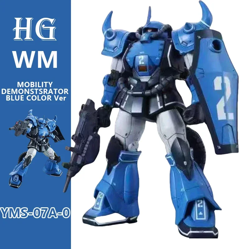 Assembled Model YMS-07A-0 PROTOTYPE GOUF Robot Mecha Model MOBILITY DEMONSTSRATOR BLUE COLOR Ver Action Figure Boy Toy Gift