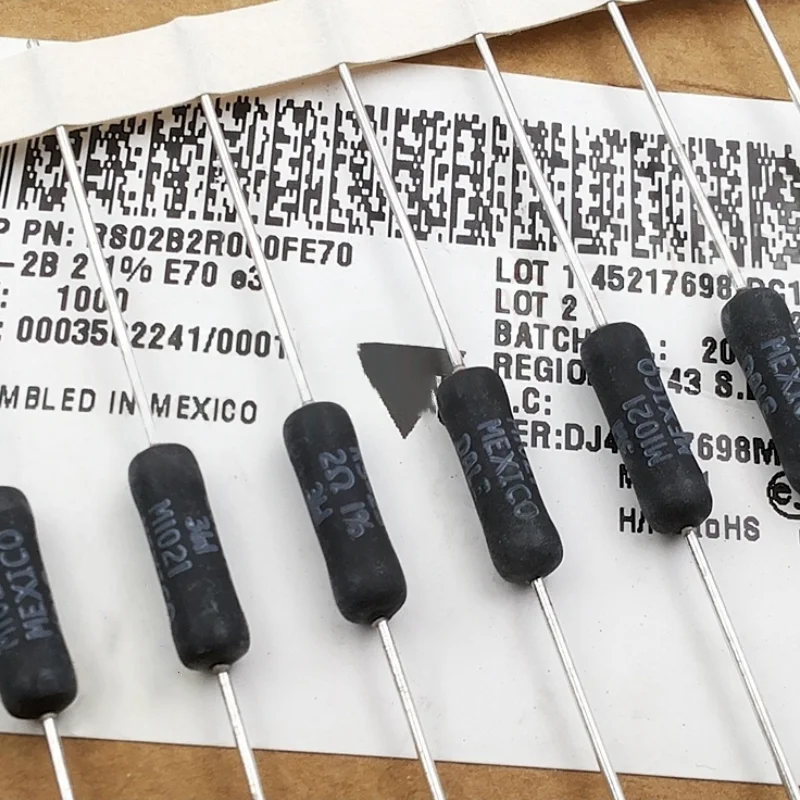 

5PCS 2R 3W DALE RS-2B 2Ω Wire-winding resistor