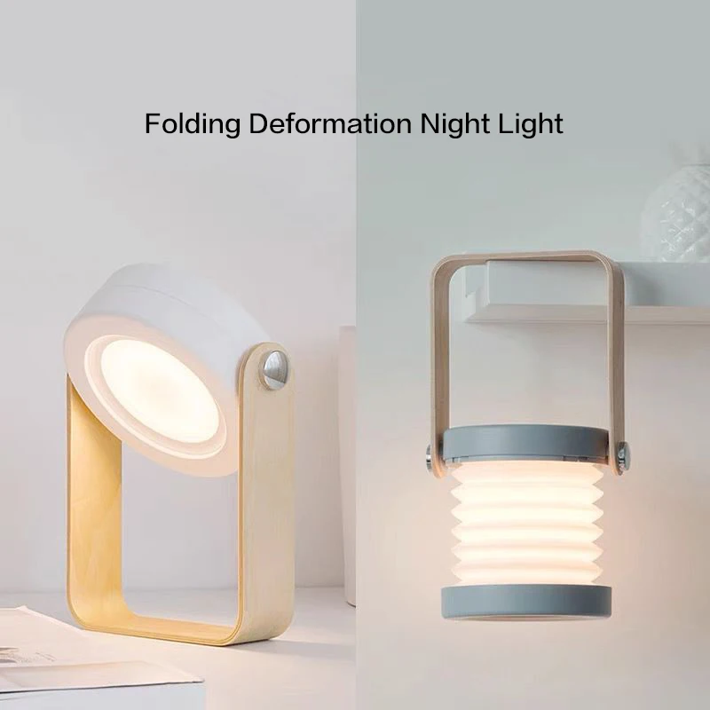 Rechargeable LED Lantern Lamp Night Light Dimmable Multi-Functional Portable Light Bedside Lamp for Bedroom Living Room Camping