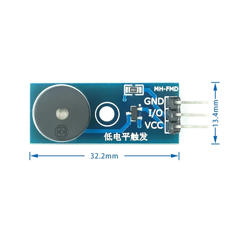 Passive/Active Buzzer Module Low Level Trigger Buzzer Control Board Alarm Module For Smart Car Diy