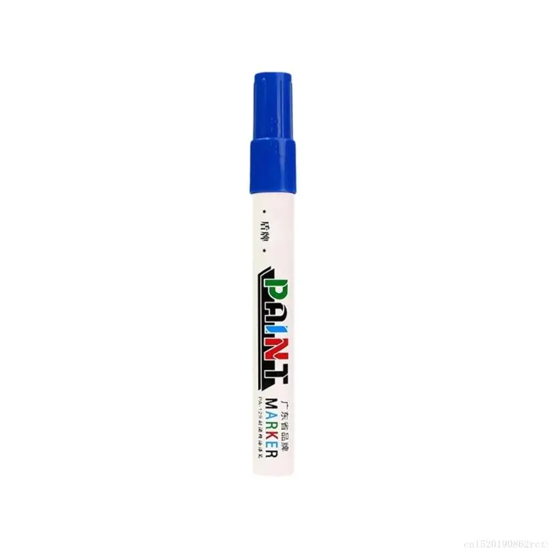 

D5BB 12Pcs Oil Based Paint Pens 3mm Tip Waterproof Paint Markers For Metal Glass