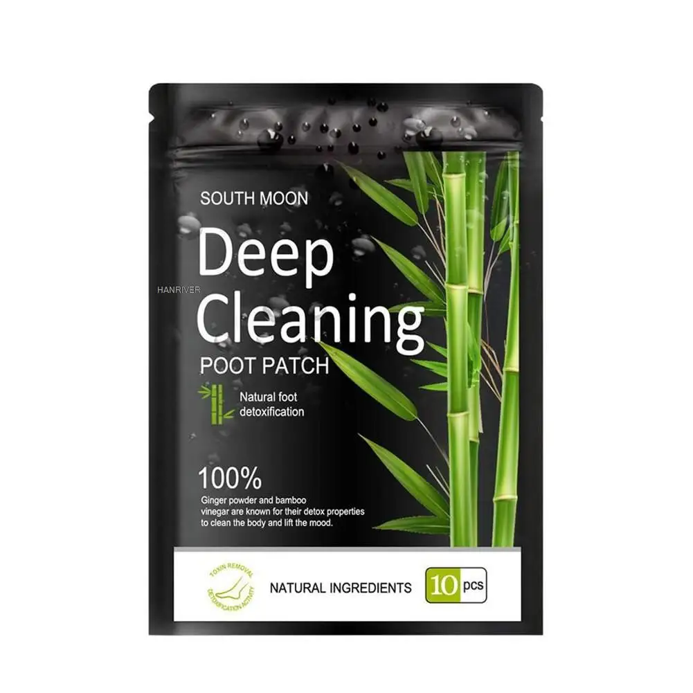 Patchs détox pour les pieds, 10 à 100 pièces, tampons naturels à base de plantes, soulagement du Stress, toxines du corps, détoxification, tampon nettoyant, soins de santé