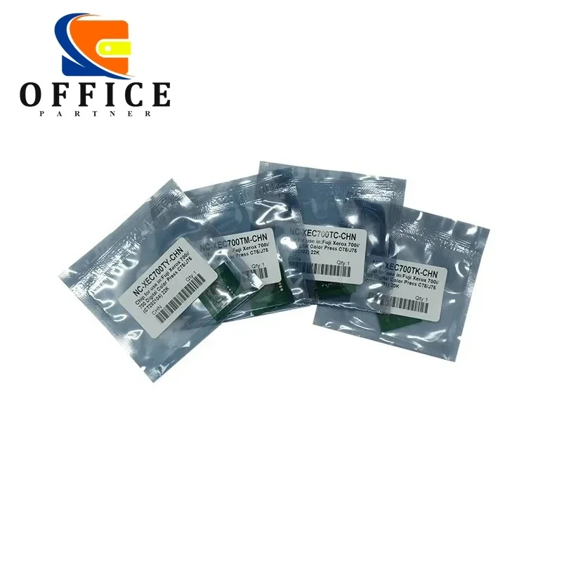 J75 Metered Chip 006R01375 006R01376 006R01377 006R01378 for Xerox Digital Color Press 700 700i C75