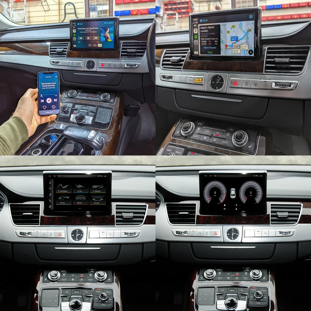 

Android 13.0 Screen Car Radio For Audi A8 D4 2009- 2017 Navigation Auto Audio Stereo Recorder 4G/5G LTE Head Unit Auto Stereo