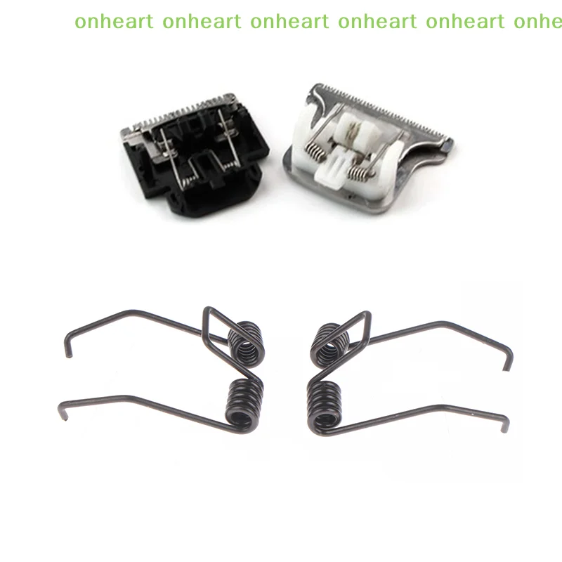 [C]2Pcs Universal Electric Hair Clipper Replacement Spring Steel Double Torsion Spring Barber Accessories