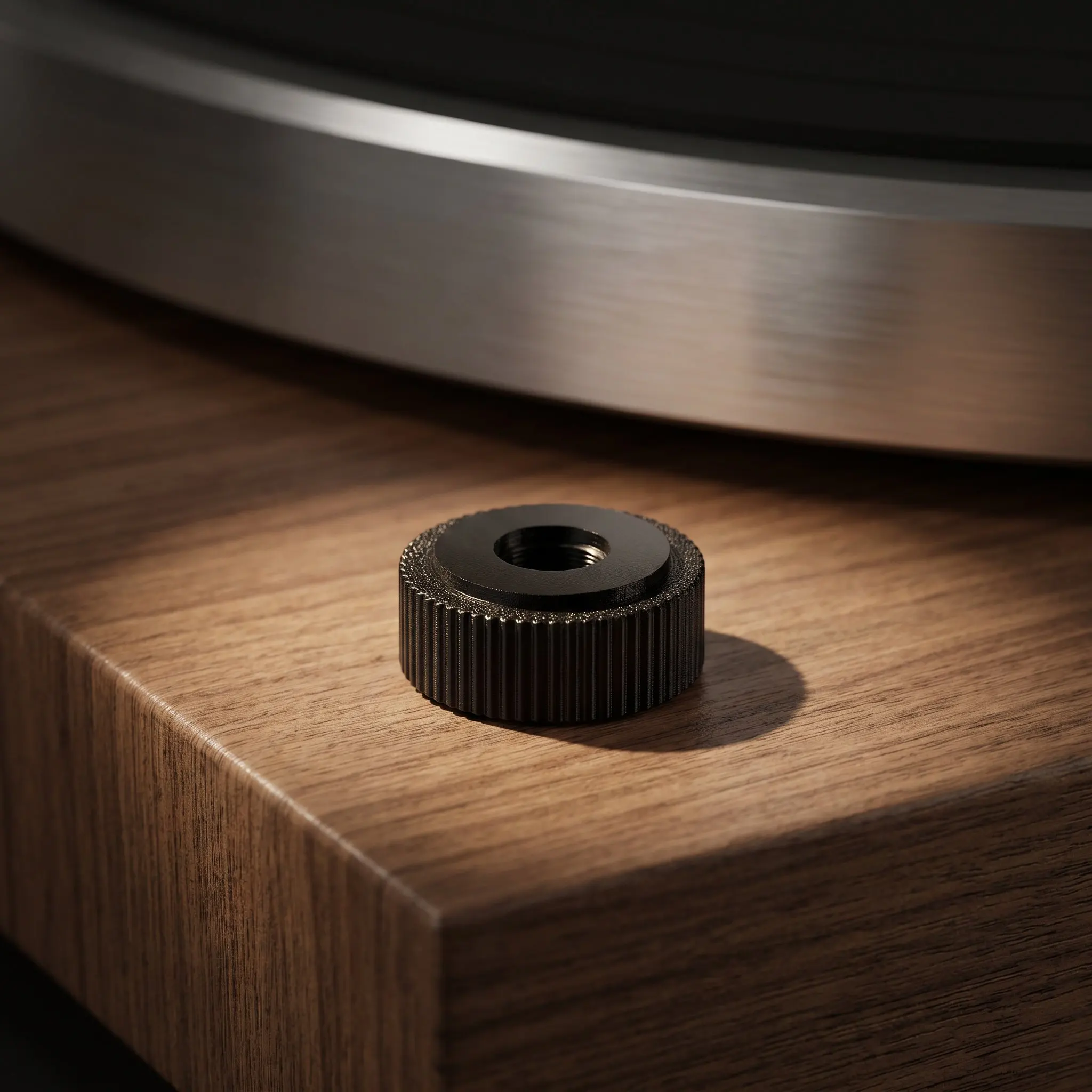 4Pcs Spring-Damped Turntable Isolation Feet Black Vinyl Record Player Shock Absorbing Pads Anti Vibration Support for