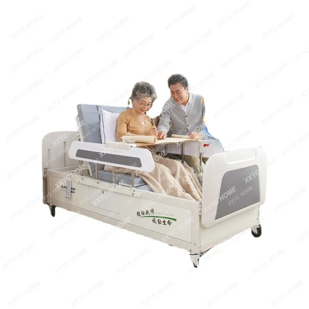 

Electric Nursing Bed Household Multifunctional Turn-over Bed Automatic Medical Hospital Bed for the Elderly