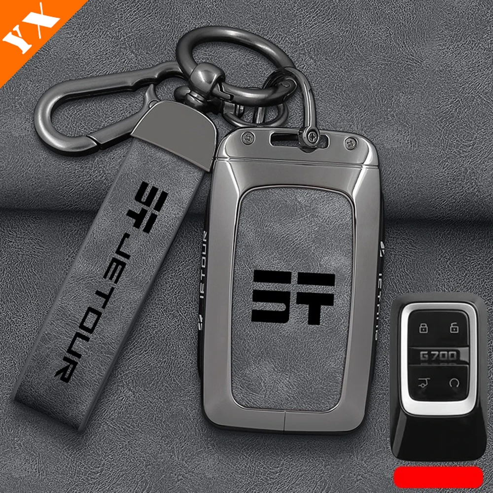 For Jetour g700 2025 2026 car accessories Car Key Cover, Car Key Decoration Protective Cover, Key Case Keychain