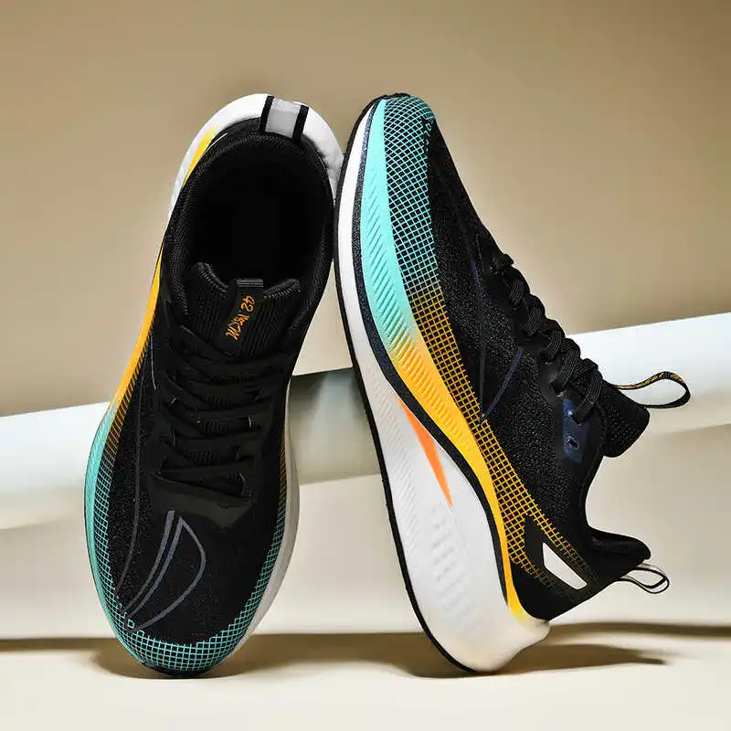 Thin Heel With Ties New Fast Tenis Walking Men's Sneakers High Quality Vintage Man Shoes Sport Minimalist 2025new Luxery