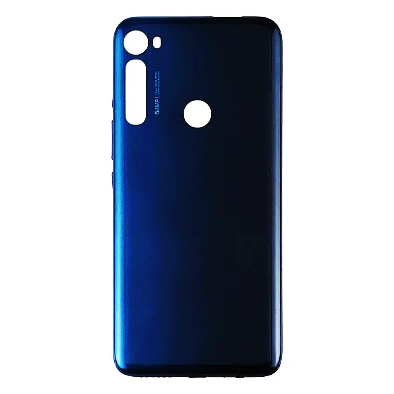 For Motorola Moto One Fusion Plus Back Battery Cover Rear Door Housing Glass Panel Replacement