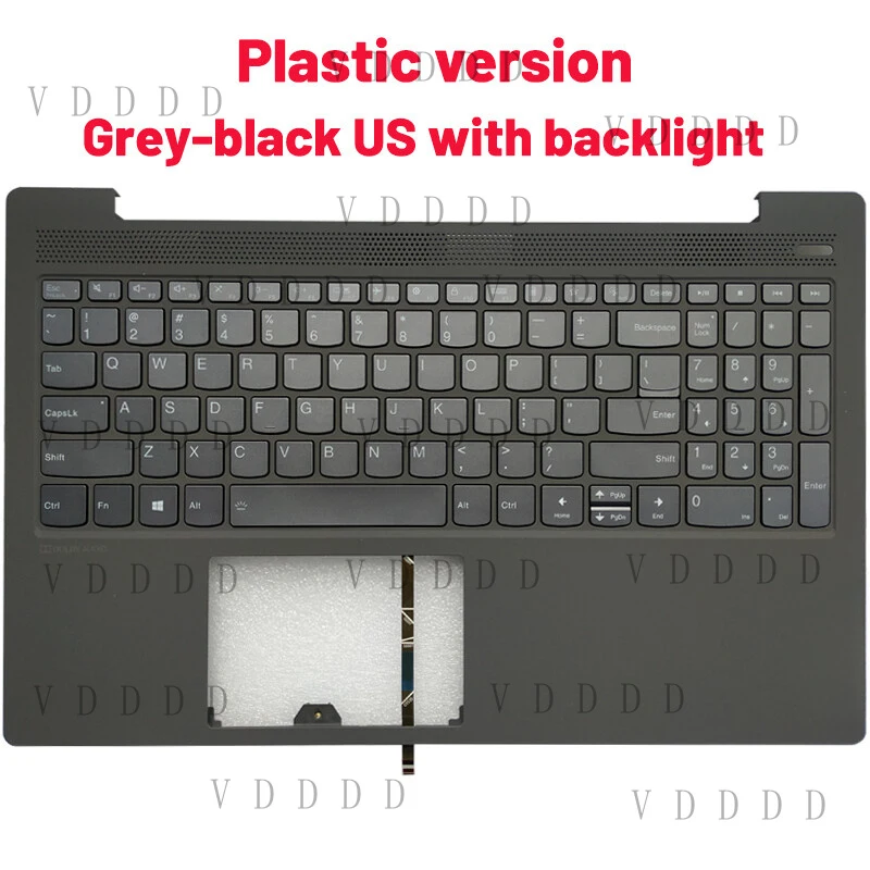 L... US Keyboard for Lenovo Ideapad 5 15IIL05 5 15ARE05 15ITL05 15ALC05 Palmrest Case