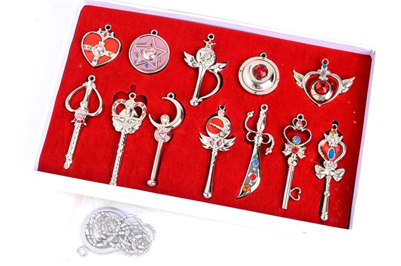 بحار القمر القلائد بحار الزئبق المريخ المشتري فينوس أورانوس نبتون بلوتو زحل المعادن قلادة المعلقات الشكل سلاح مجموعة #4