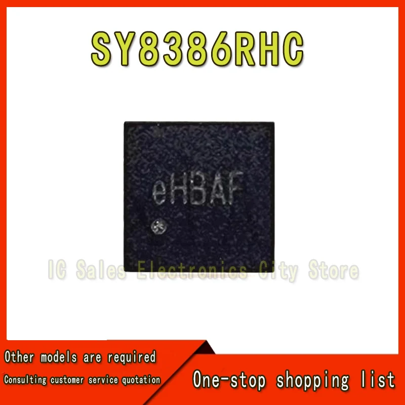 (5piece)100% New SY8386RHC SY8386 (eHAIZ eHBJF eHBAK eH...) QFN-16 Chipset