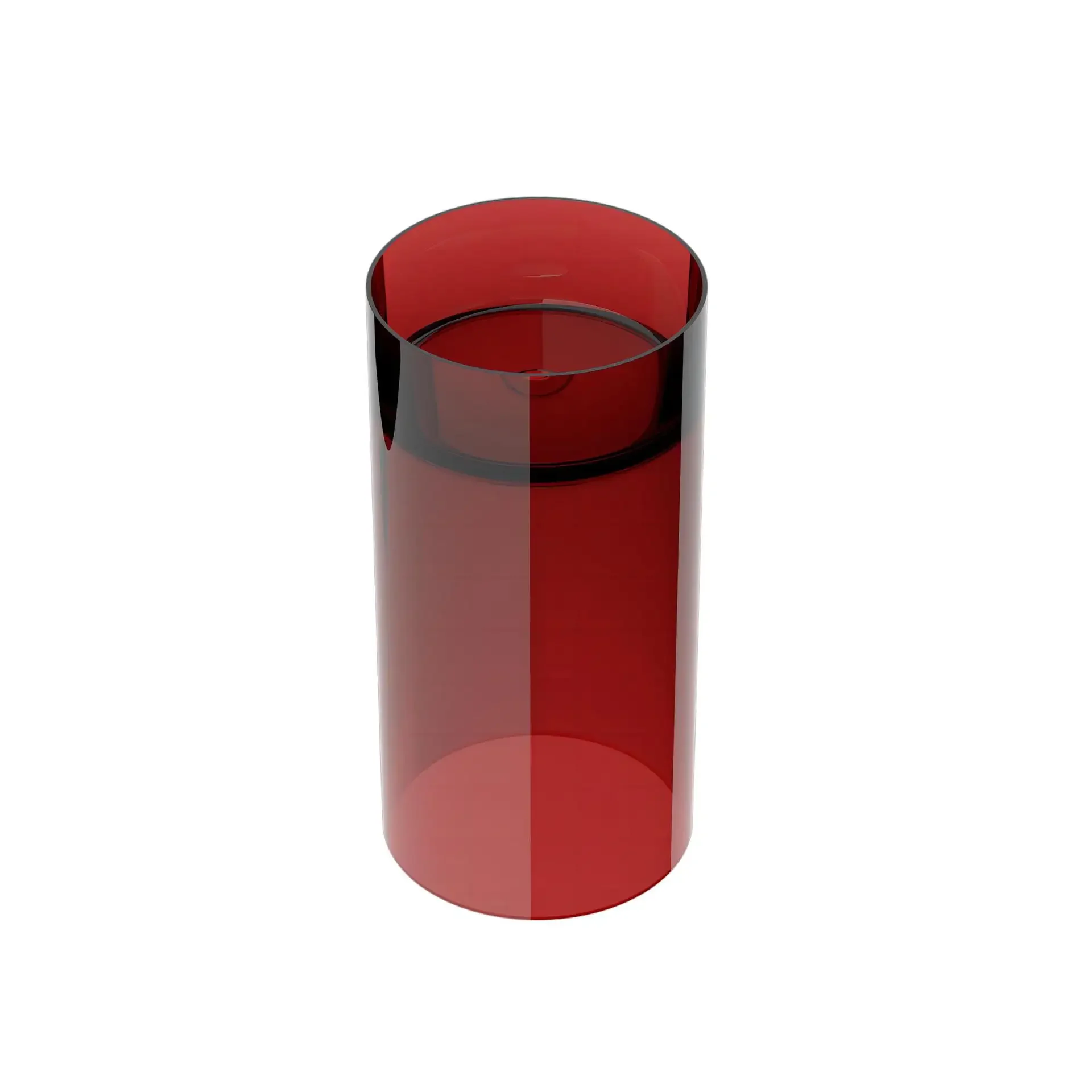 Lavabo a colonna creativo per bagno, colore semplice, lavabo, angolo artistico, pavimento per balcone esterno