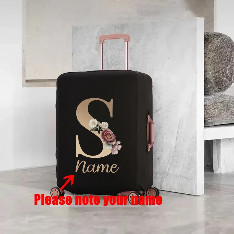 

Free Custom Name Travel Case Cover Luggage Cover Elastic Apply To 18-32 Inch Travel Luggage Dust Cover Travel Accessories